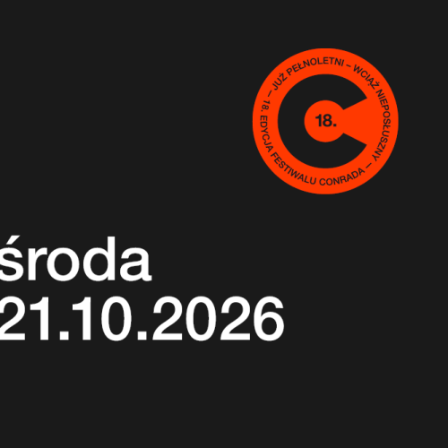 Conrad Festival | Dzień 3 | 21.10.2026