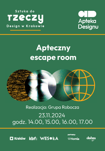 Apteczny escape room, 23.11.2024, godz. 17:00