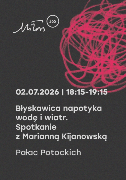 Błyskawica napotyka wodę i wiatr. Spotkanie z Marianną Kijanowską