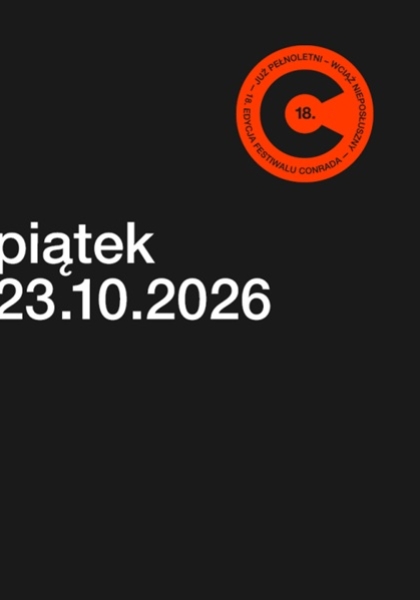Conrad Festival | Dzień 5 | 23.10.2026