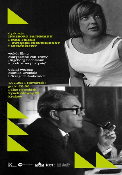 Conrad po godzinach: Ingeborg Bachmann i Max Frisch - związek nieuchronny i niemożliwy