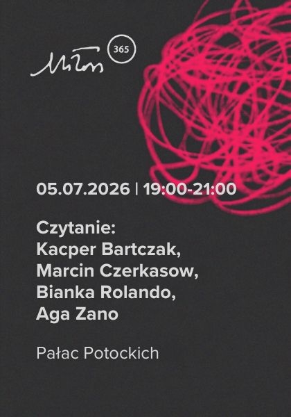 Czytanie: Kacper Bartczak, Marcin Czerkasow, Bianka Rolando, Aga Zano