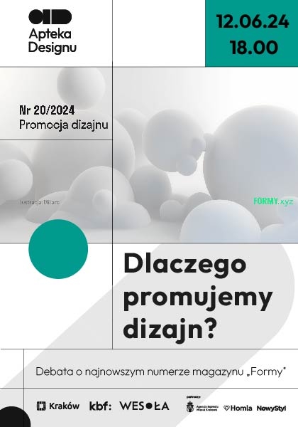 ODWOŁANE! Dlaczego promujemy dizajn? Formy.xyz