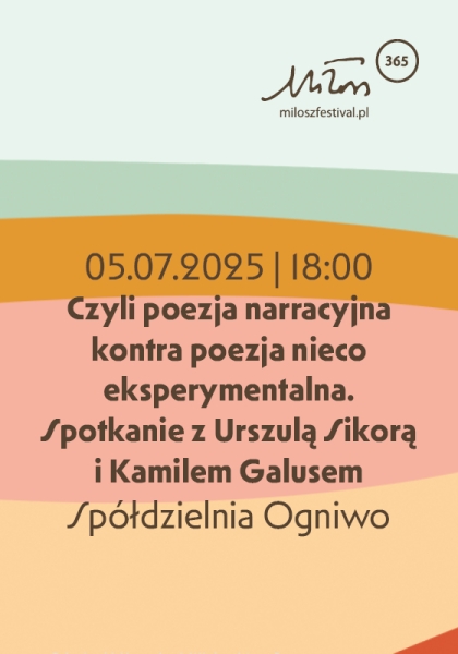 Forma czy treść? Czyli poezja narracyjna kontra poezja nieco eksperymentalna.