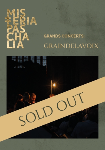 GRANDS CONCERTS: GRAINDELAVOIX