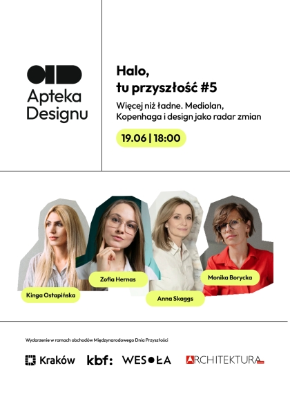 Halo, tu przyszłość #5: Więcej niż ładne. Mediolan, Kopenhaga i design jako radar zmian
