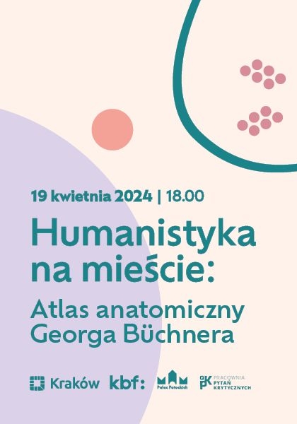 Humanistyka na mieście: Atlas anatomiczny Georga Büchnera