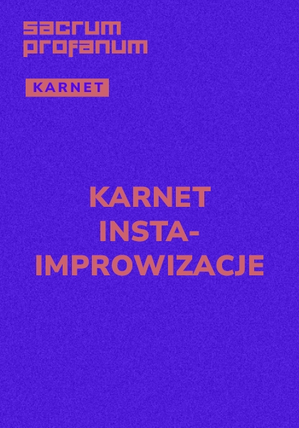 KARNET INSTAIMPROWIZACJE Sacrum Profanum 2025