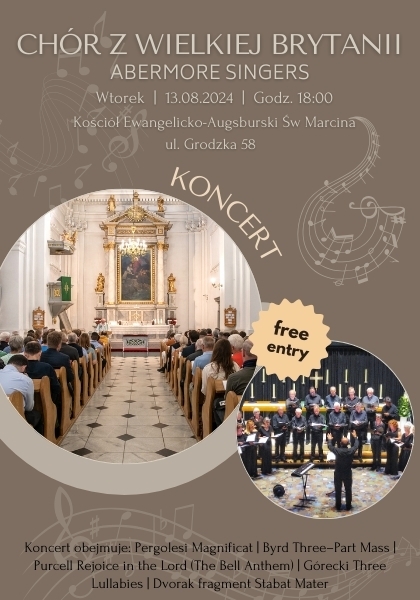 Koncert Chóru Abermore Singers