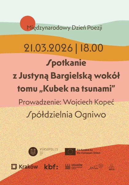 Kubek na tsunami. Spotkanie z Justyną Bargielską