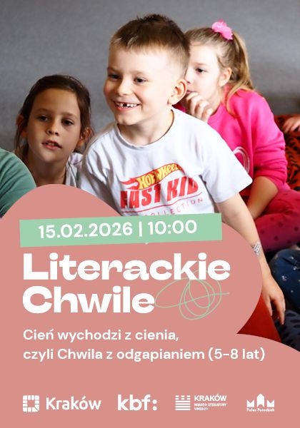 Literackie Chwile: cień wychodzi z cienia, czyli Chwila z odgapianiem