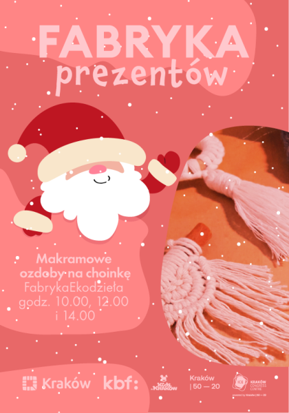 WYPRZEDANE Makramowe ozdoby na choinkę