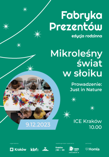 Mikroleśny świat w słoiku, 9.12.2023, godz. 10:00