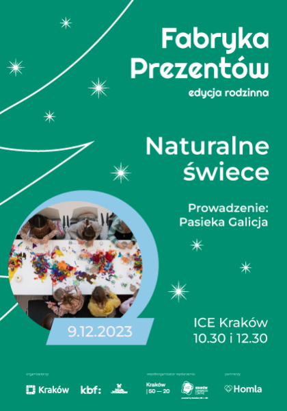 Naturalne świece, 9.12.2023, godz. 10:30
