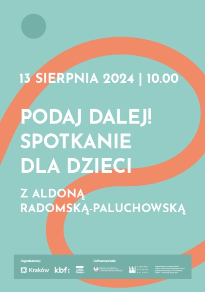 Brak wolnych miejsc! Podaj dalej!, spotkanie dla dzieci z Aldoną Radomską-Paluchowską