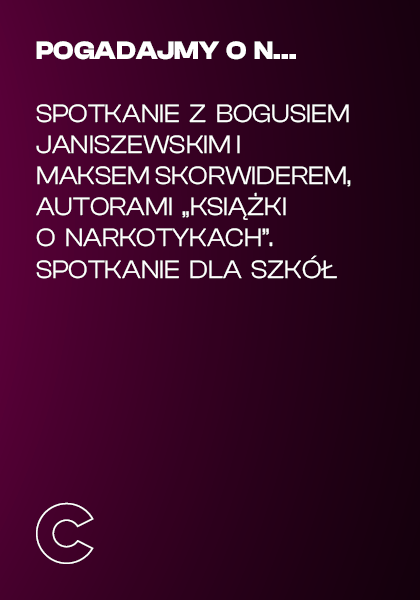 Pogadajmy o n… Spotkanie dla szkół.