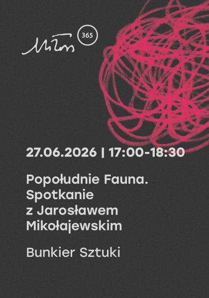 Popołudnie Fauna. Spotkanie z Jarosławem Mikołajewskim