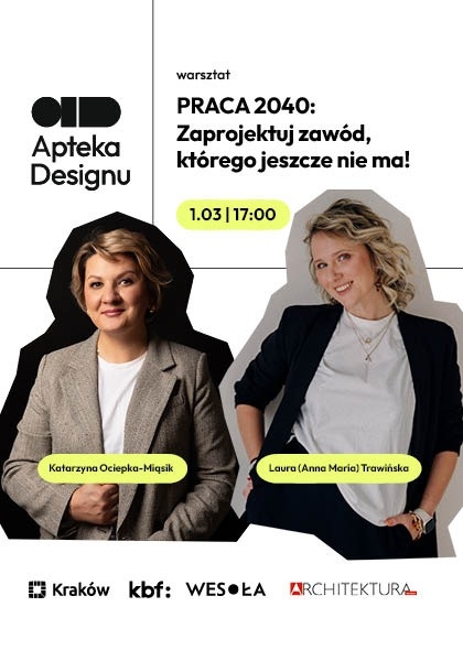 PRACA 2040: Zaprojektuj zawód, którego jeszcze nie ma! Warsztat