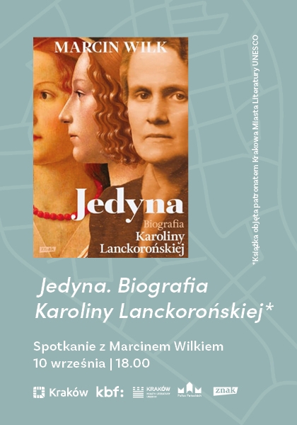 Premiera książki "Jedyna. Biografia Karoliny Lanckorońskiej" Marcina Wilka