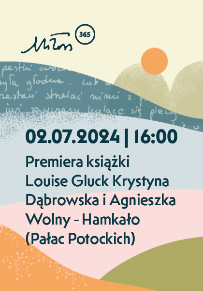 Premiera książki Louise Gluck