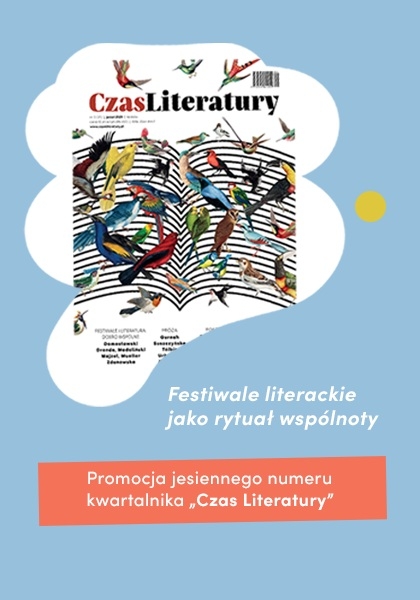 Premiera kwartalnika "Czas Literatury" nr 3/2025