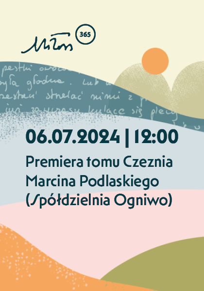 Premiera tomu Czeznia Marcina Podlaskiego