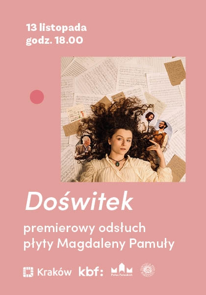 Premierowy odsłuch płyty Magdaleny Pamuły Doświtek
