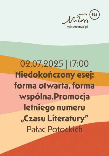 Promocja letniego numeru Czasu Literatury
