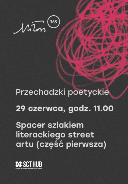 Przechadzki poetyckie | Spacer szlakiem literackiego street artu (cz. I)