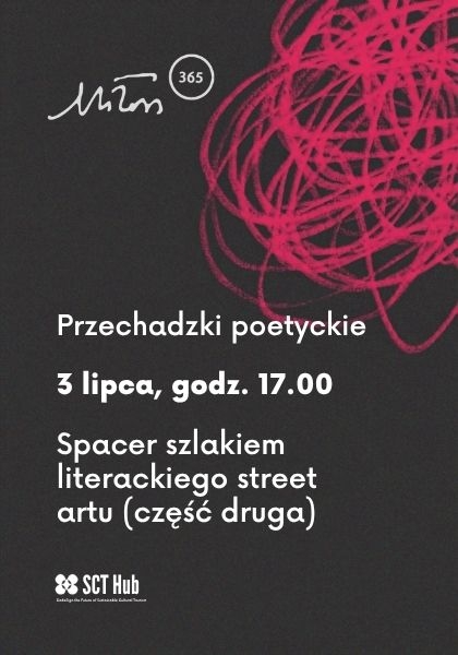 Przechadzki poetyckie | Spacer szlakiem literackiego street artu (cz. II)