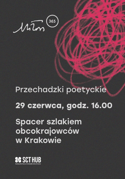 Przechadzki poetyckie | Spacer szlakiem obcokrajowców w Krakowie