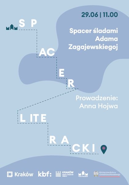 Spacer literacki śladami Adama Zagajewskiego