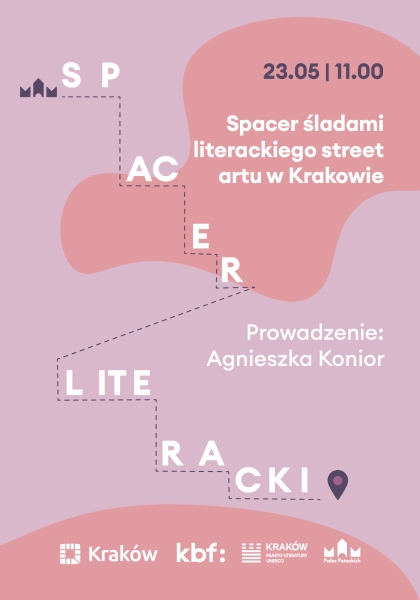 Spacer śladami literackiego street artu w Krakowie