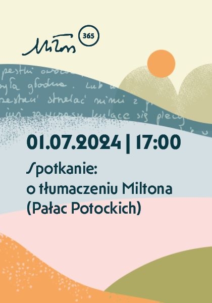 Spotkanie o tłumaczeniu Miltona