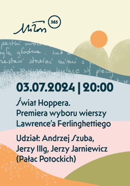 Świat Hoppera. Premiera wyboru wierszy Lawrence’a Ferlinghettiego