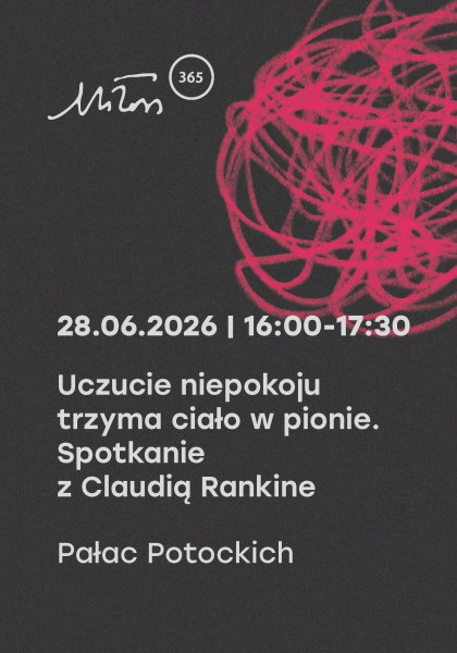 Uczucie niepokoju trzyma ciało w pionie. Spotkanie z Claudią Rankine