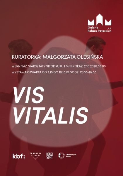 Wernisaż wystawy Vis Vitalis w Galerii Pałacu Potockich. Warsztaty sitodruku i minipokaz