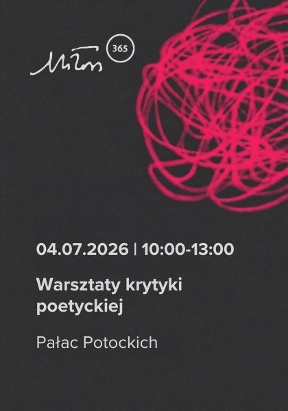 Warsztaty krytyki poetyckiej