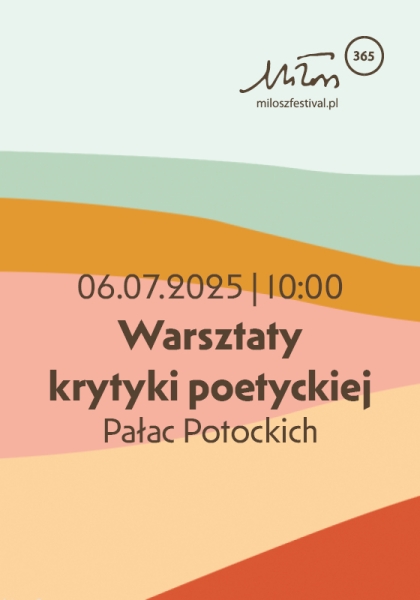 Warsztaty krytyki poetyckiej