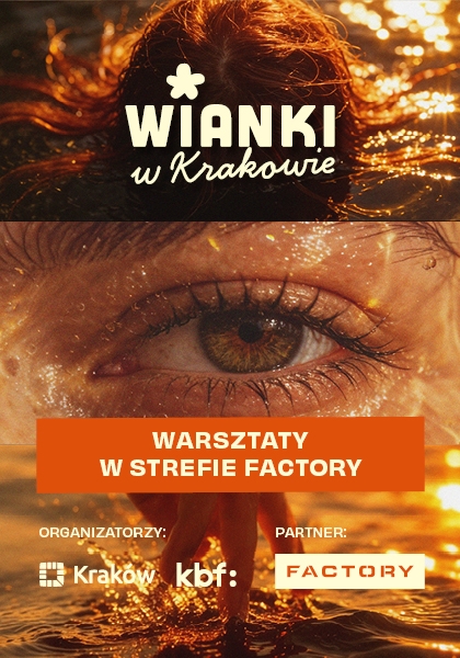 Warsztaty plecenia wianków w strefie Factory