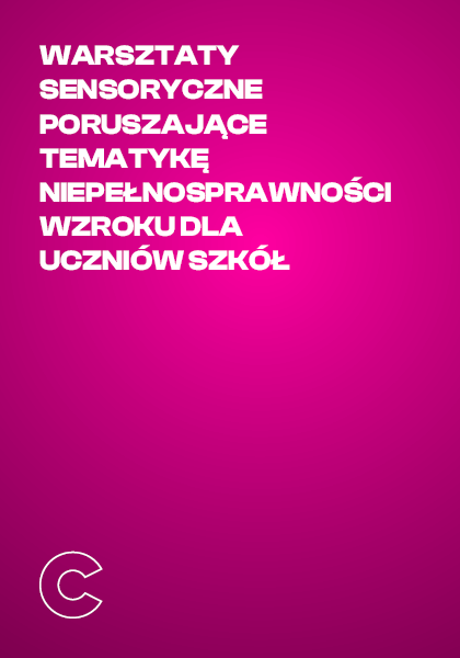 Warsztaty sensoryczne.