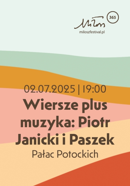 Wiersze plus muzyka: Piotr Janicki i Malwina Paszek