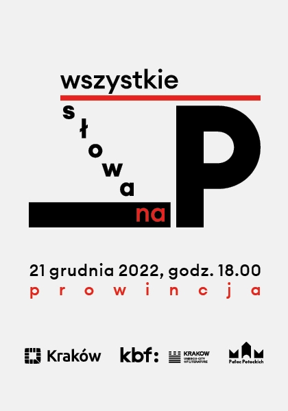 Wszystkie słowa na P